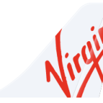 Airplane tail showing Virgin Australia logo